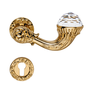 Brilliant Diamond Mortise Handle on Ros